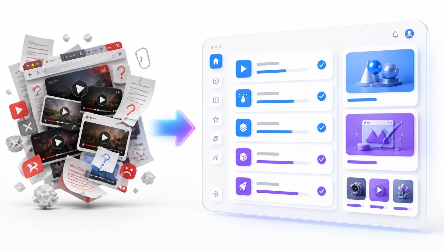From scattered tutorials and browser tabs to an organised AI Creator Bootcamp dashboard